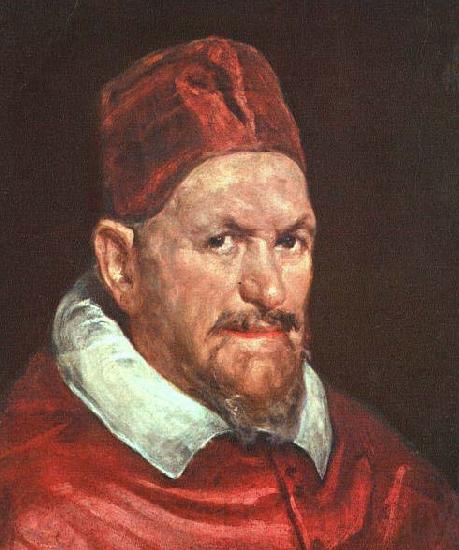Diego Velazquez Pope Innocent X c Norge oil painting art
